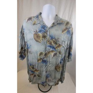 Hollis River Shirt Mens XXL Floral Hawaiian Short Sleeve Button Up Tropical